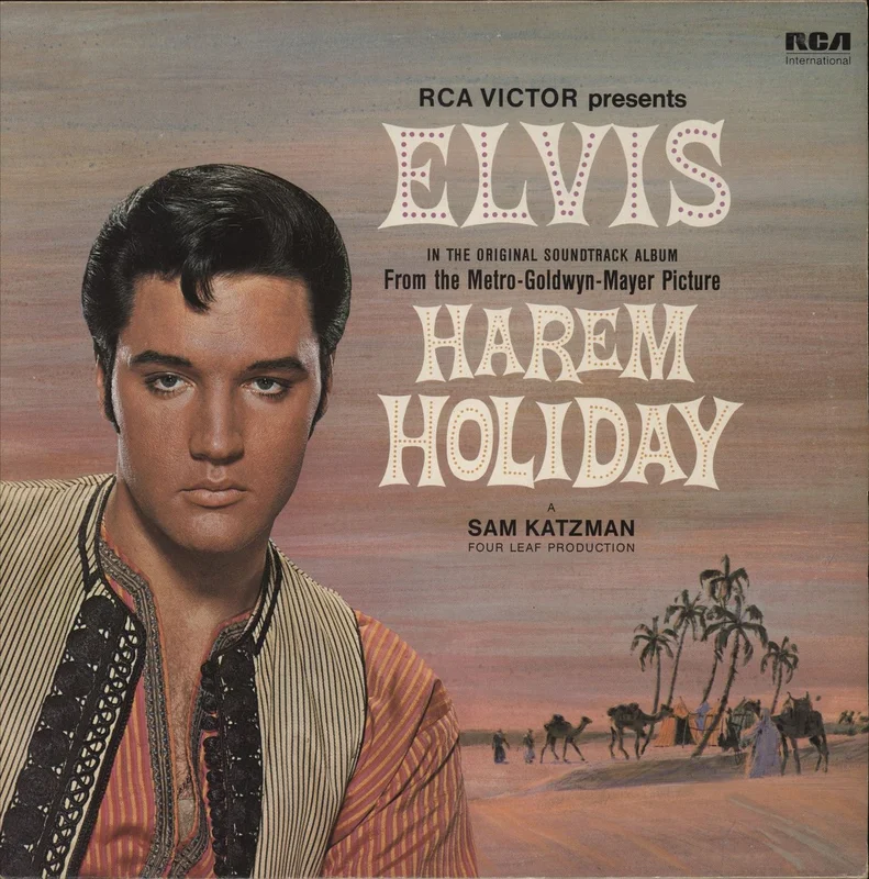 Elvis Presley Harem Holiday UK Vinyl LP
