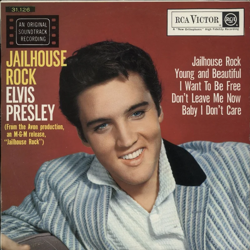 Elvis Presley Jailhouse Rock South African Vinyl LP