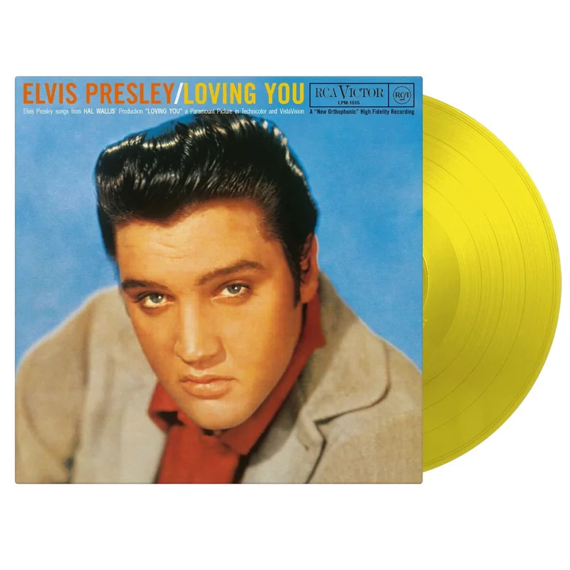 Elvis Presley Loving You - Translucent Yellow Vinyl 180 Gram - Numbered Edition UK Vinyl LP