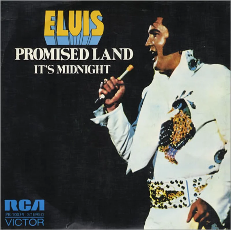Elvis Presley Promised Land Spanish 7" vinyl
