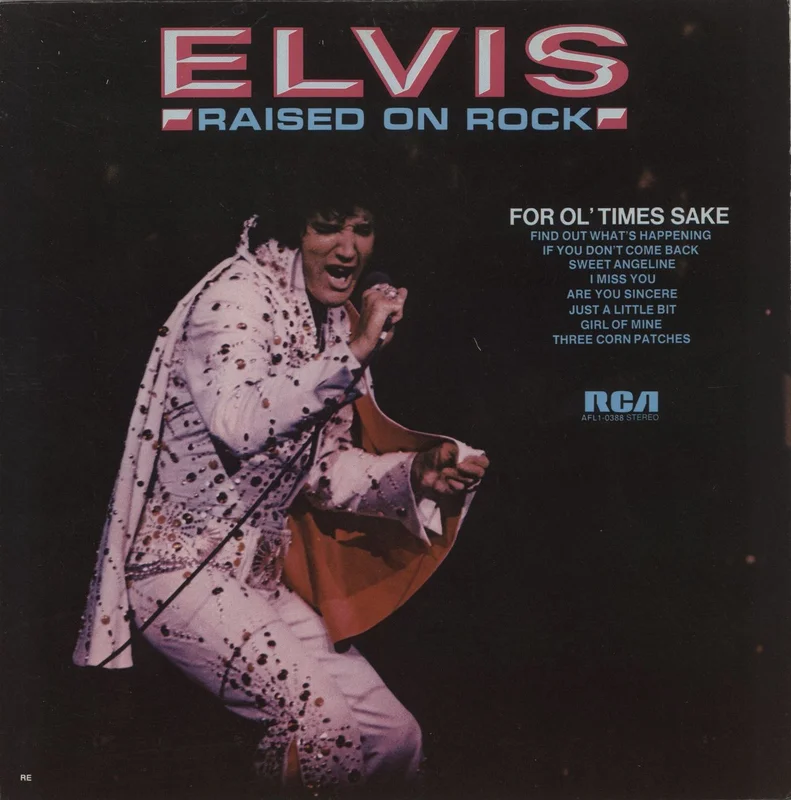 Elvis Presley Raised On Rock US Vinyl LP