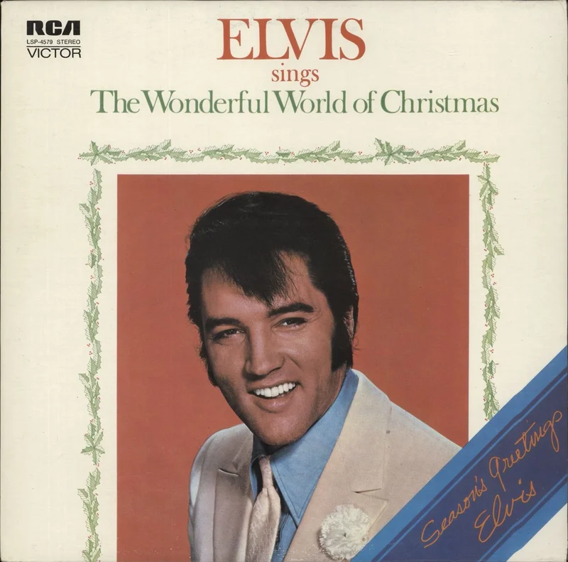 Elvis Presley Sings The Wonderful World Of Christmas German Vinyl LP