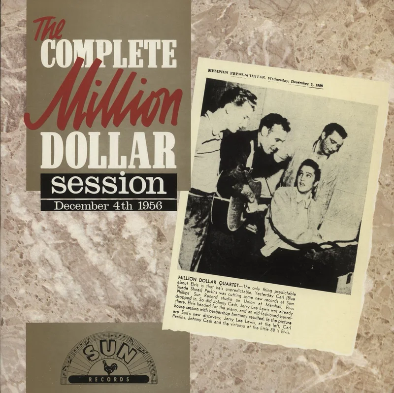 Elvis Presley The Complete Million Dollar Sessions UK 2-LP vinyl set