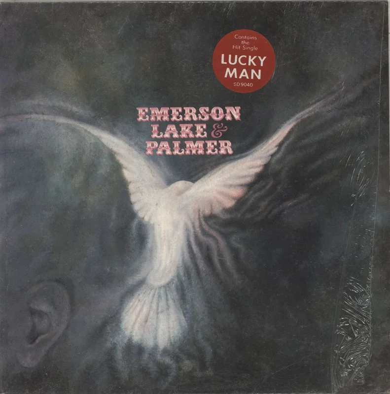 Emerson Lake & Palmer Emerson Lake & Palmer - Shrink + Sticker US Vinyl LP