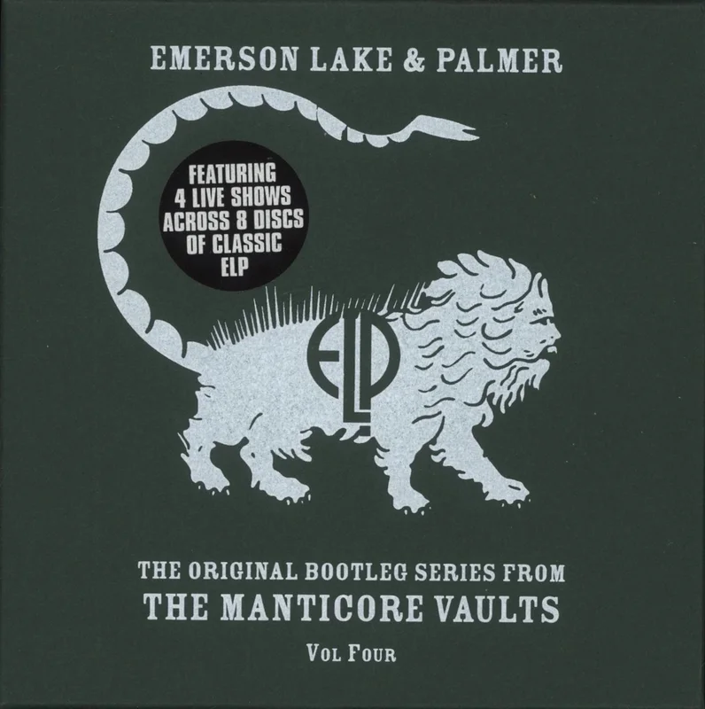 Emerson Lake & Palmer Original Bootleg Series: The Manticore Vaults Vol. 4 UK Cd album box set
