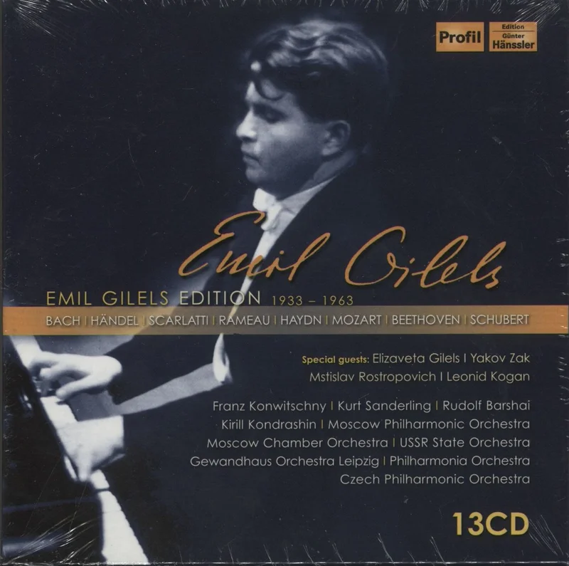 Emil Gilels Emil Gilels Edition - Sealed German Cd album box set