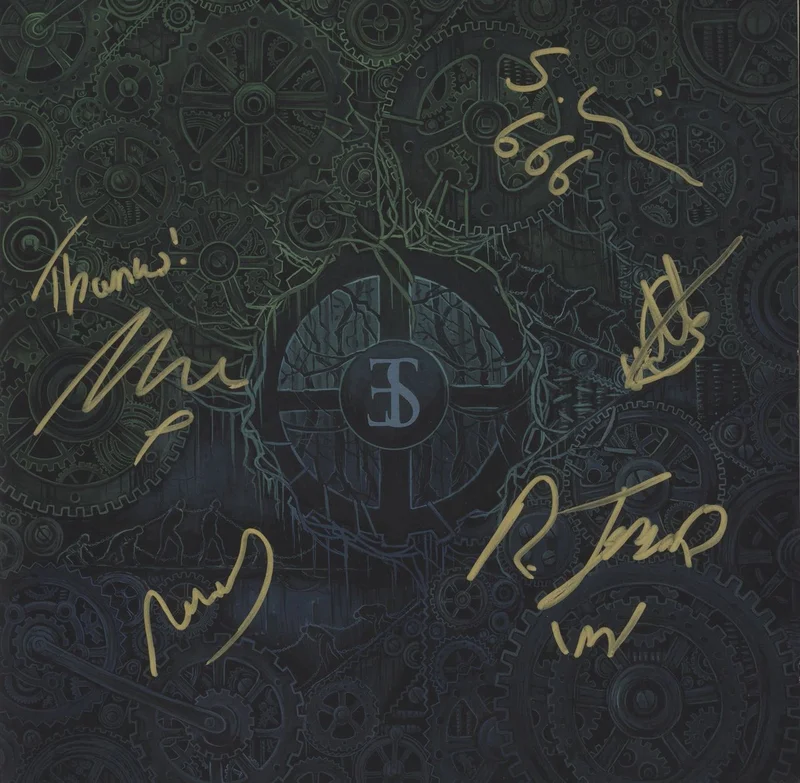 Employed To Serve Eternal Forward Motion - Green vinyl + Autographed Sleeve + Autographed Tickets UK Vinyl LP