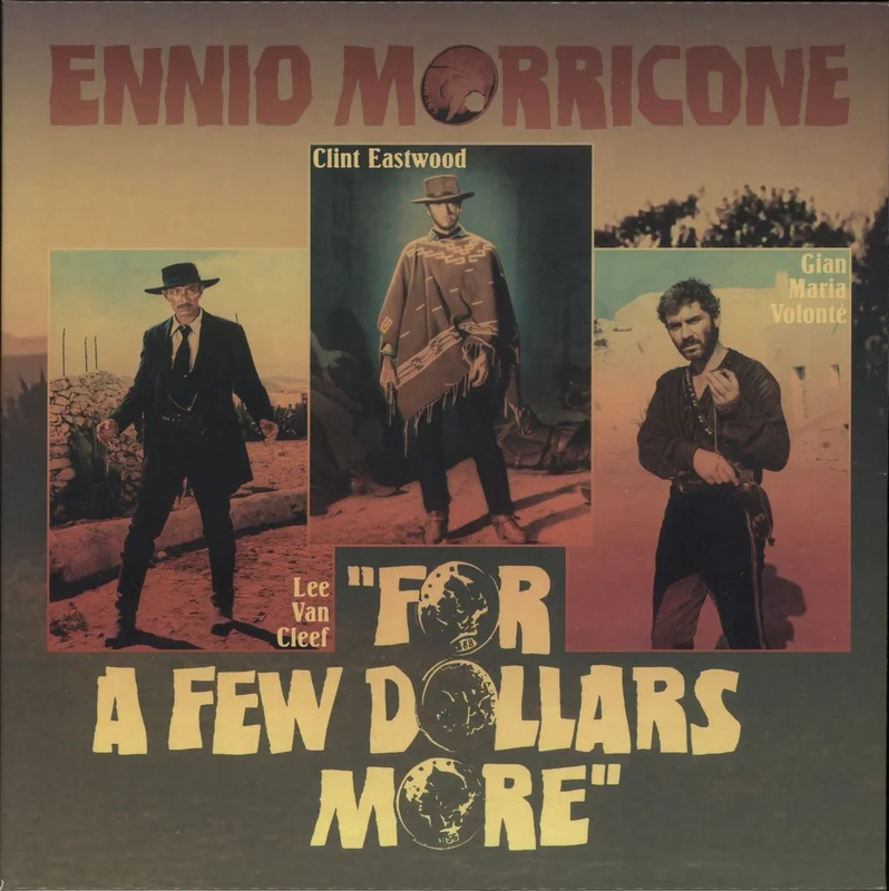 Ennio Morricone For A Few Dollars More Italian 10" vinyl