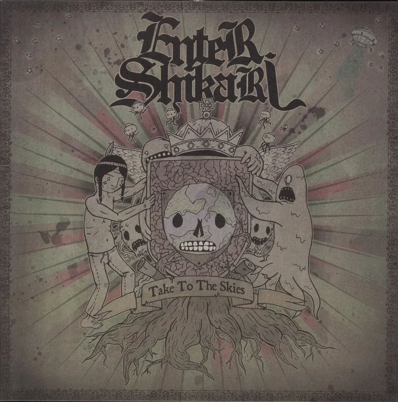 Enter Shikari Take To The Skies - 180gm Clear Vinyl UK 2-LP vinyl set