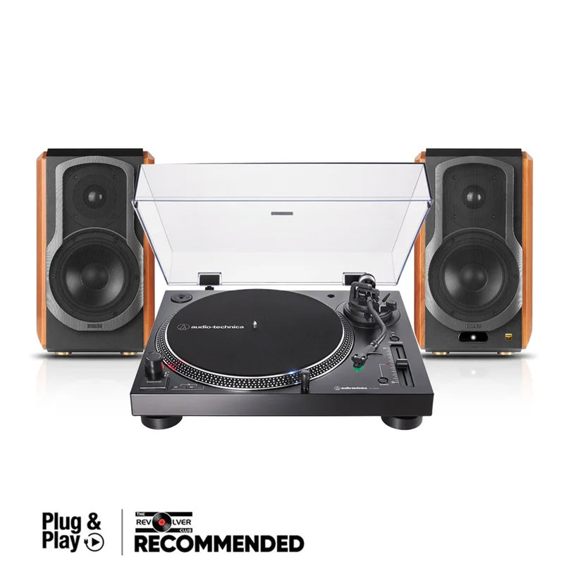 Enthusiast Upgrade Pack: Audio Technica AT-LP120X + Edifier S1000W Active Wi-Fi Speakers