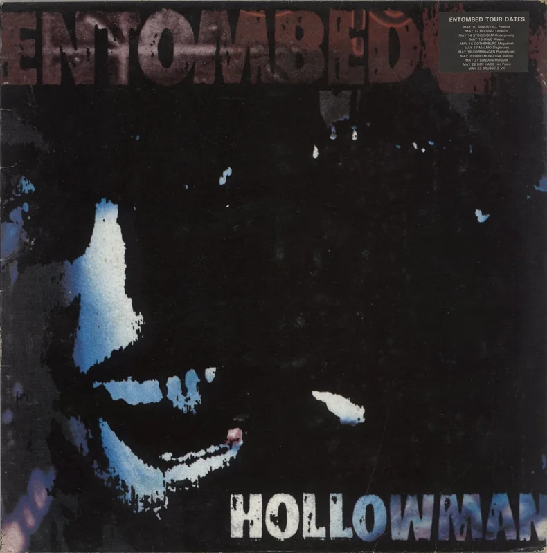 Entombed Hollowman UK Vinyl LP