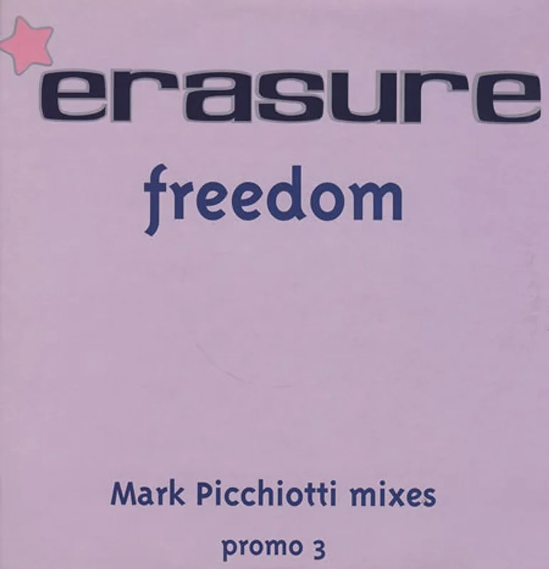 Erasure Freedom UK Promo 12" vinyl