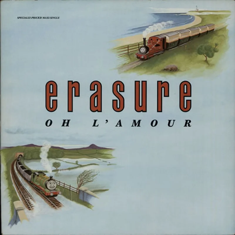 Erasure Oh L'amour Canadian 12" vinyl