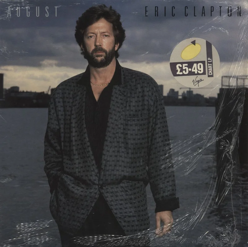 Eric Clapton August - Shrink UK Vinyl LP