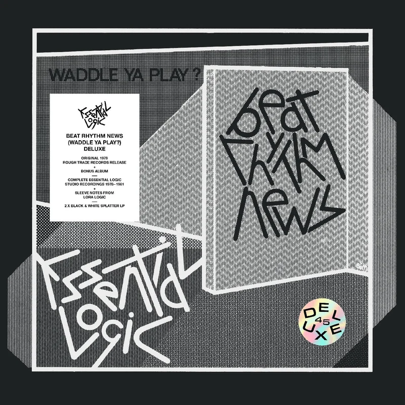 Essential Logic Beat Rhythm News (Waddle Ya Play?) (45Th Anniversary Edition) (Deluxe Edition, Black & White Splatter Vinyl)