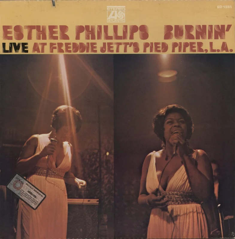 Esther Phillips Burnin' US Vinyl LP
