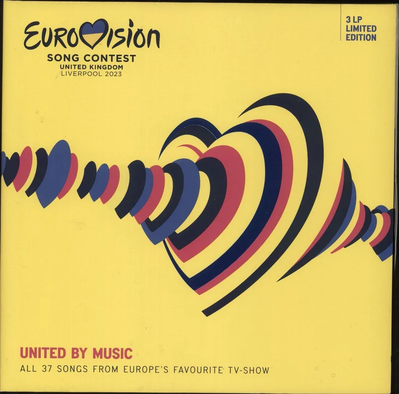 Eurovision Eurovision Song Contest United Kingdom Liverpool 2023 UK 3-LP vinyl set