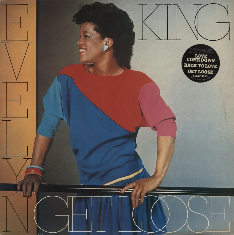 Evelyn 'Champagne' King Get Loose - 3 Song Hype Sticker UK Vinyl LP