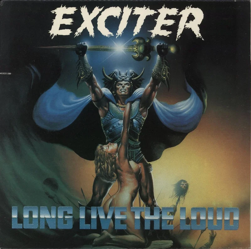 Exciter Long Live The Loud + Insert US Vinyl LP