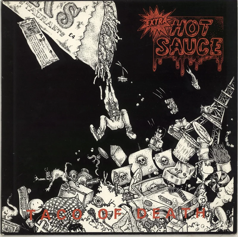 Extra Hot Sauce Taco Of Death UK Vinyl LP