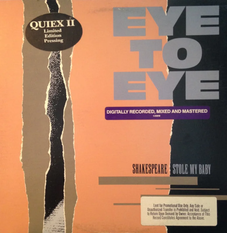 Eye To Eye - Shakespeare Stole My Baby