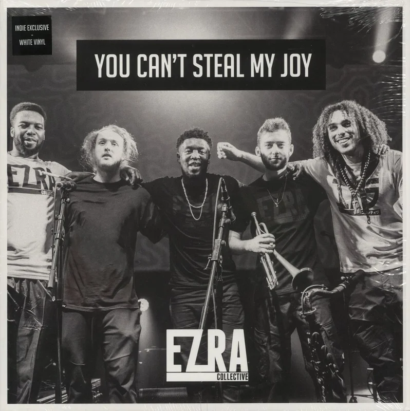 Ezra Collective You Can't Steal My Joy - White Vinyl - Autographed Card UK 2-LP vinyl set