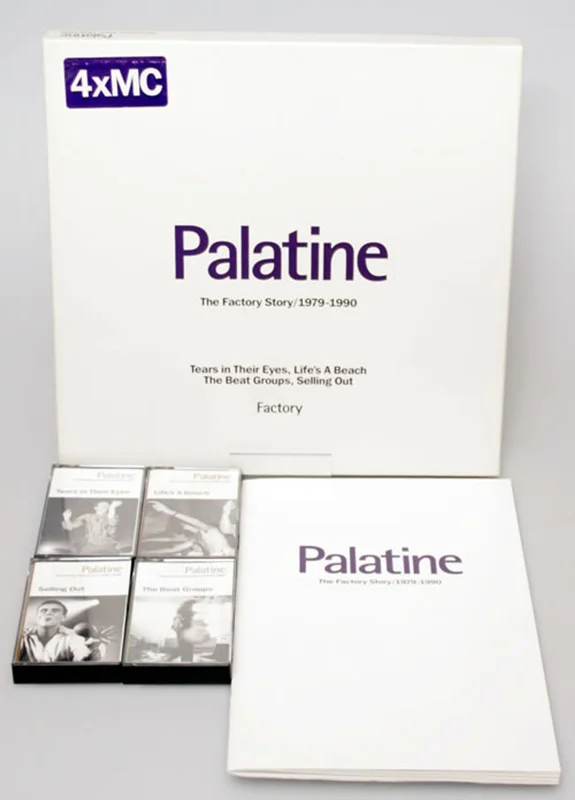 Factory Palatine - The Factory Story/ 1979-1990 UK Cassette box
