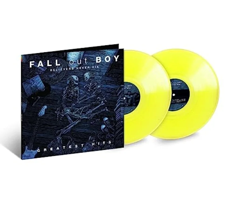 FALL OUT BOY Believers Never Die - Greatest Hits [Neon Yellow 2LP]