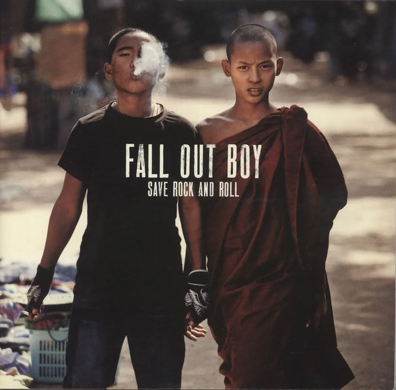 Fall Out Boy Save Rock And Roll UK 10" vinyl