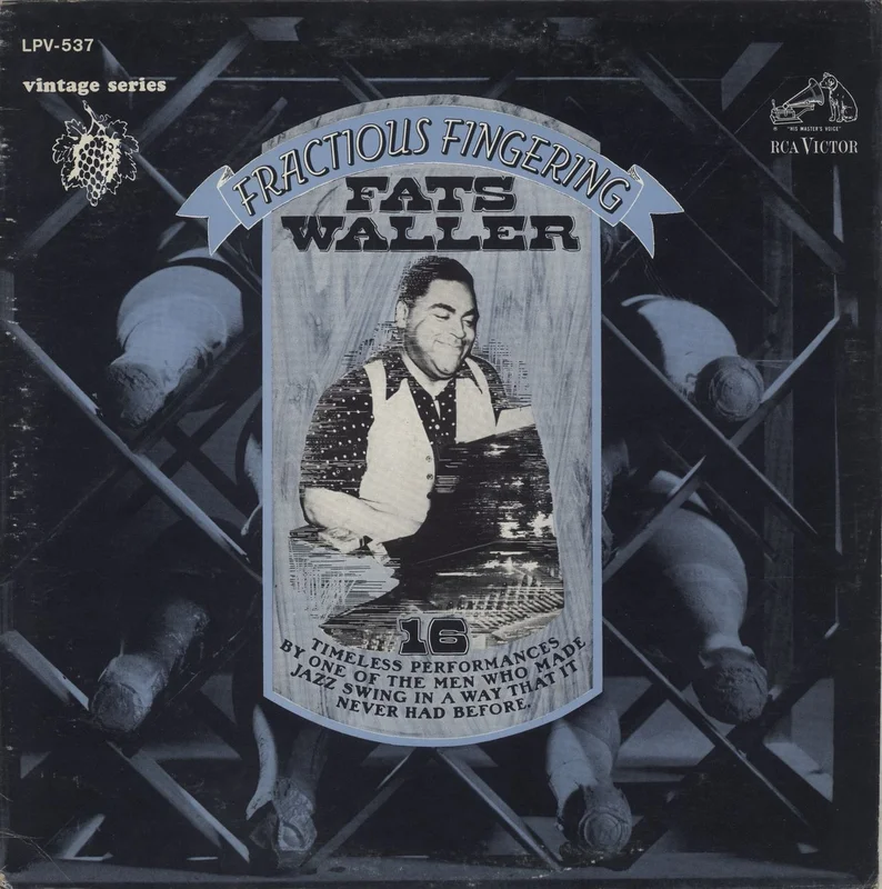 Fats Waller Fractious Fingering US Vinyl LP