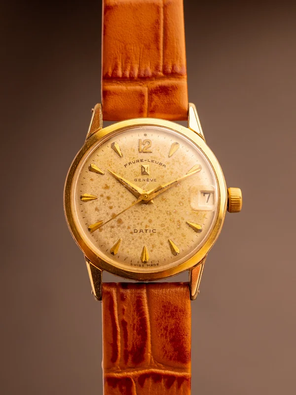 Favre Leuba Datic (20 Micron Gold Plated) (Ref. 62112) (30mm; Manual)