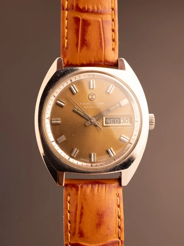 Favre Leuba Geneve (Ref. 59993) (35mm; Automatic) (Rare)