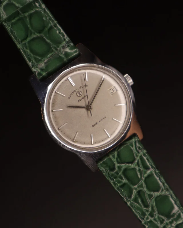 Favre-Leuba Sea King Gray Dial (NOS) [38mm]
