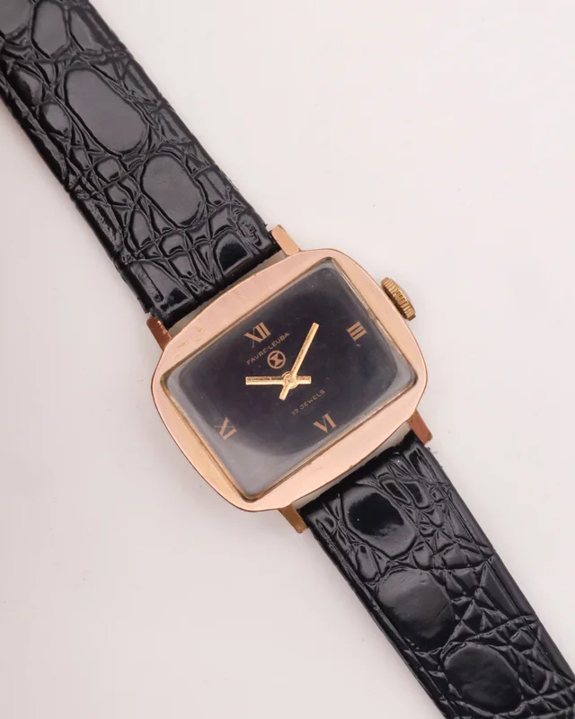 Favre Leuba TV Dial (Rose Gold)