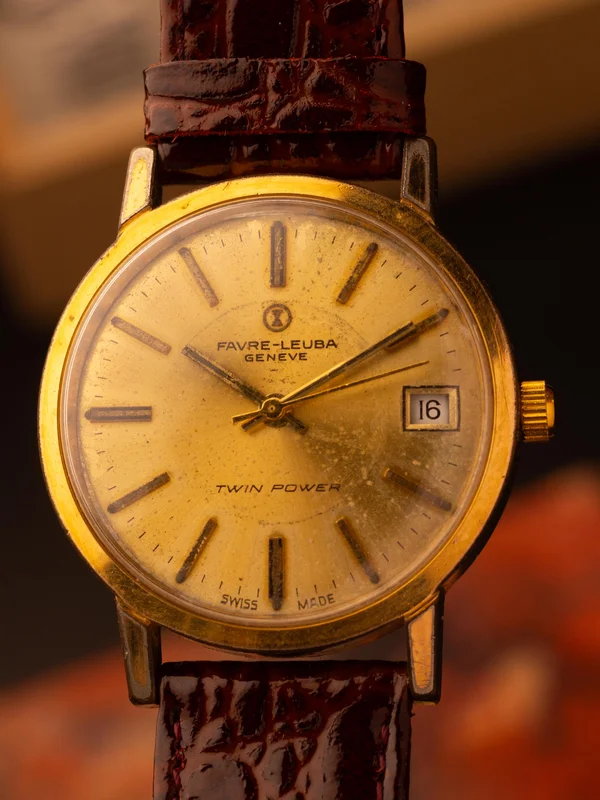 Favre-Leuba Twin Power XL (Ref. 461151)  39mm, Manual Movement