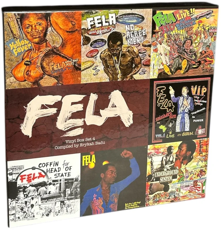 Fela Kuti Vinyl Box Set 4 US Vinyl box set