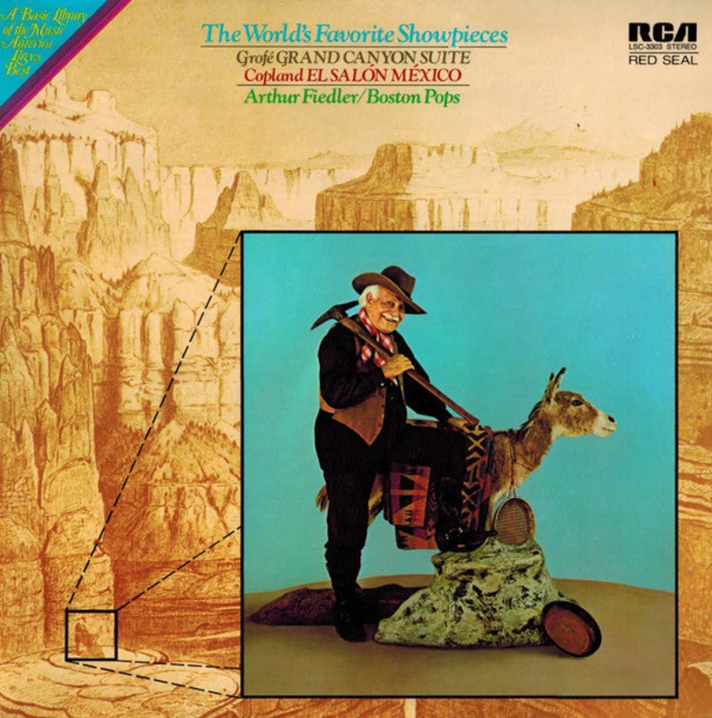Ferde Grof, Aaron Copland, Arthur Fiedler, The Boston Pops Orchestra - Grand Canyon Suite / El Salon Mexico