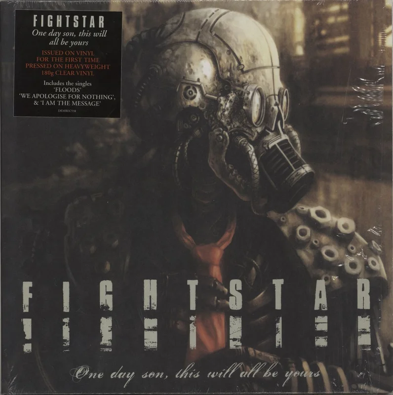 Fightstar One Day Son, This Will All Be Yours - Clear Vinyl - Shrink UK Vinyl LP