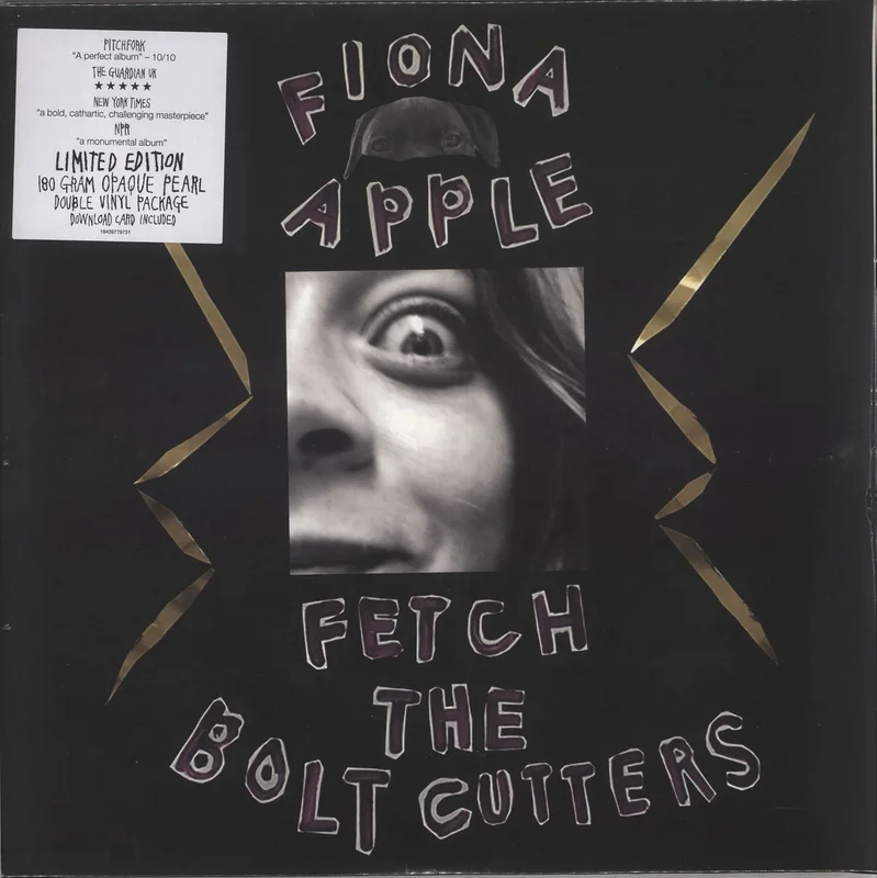 Fiona Apple Fetch The Bolt Cutters - 180gm Opaque Pearl - Sealed UK 2-LP vinyl set