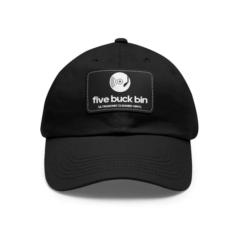 Five Buck Bin Hat White / Light Brown patch