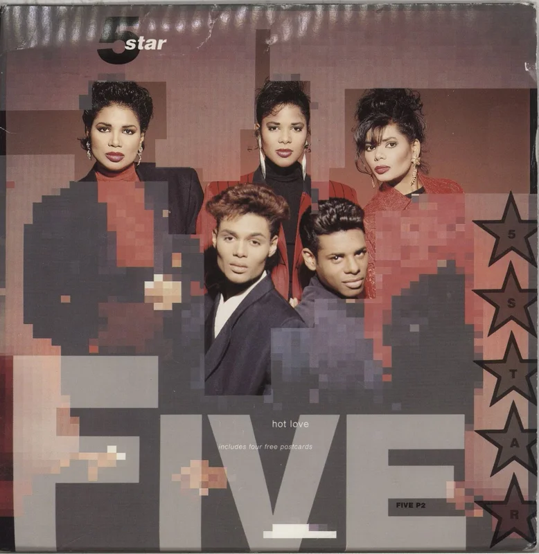Five Star Hot Love UK 7" vinyl
