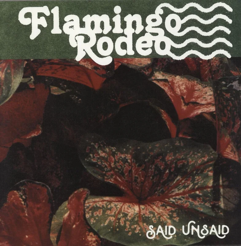 Flamingo Rodeo Said Unsaid - Pink Vinyl - Autographed US Vinyl LP