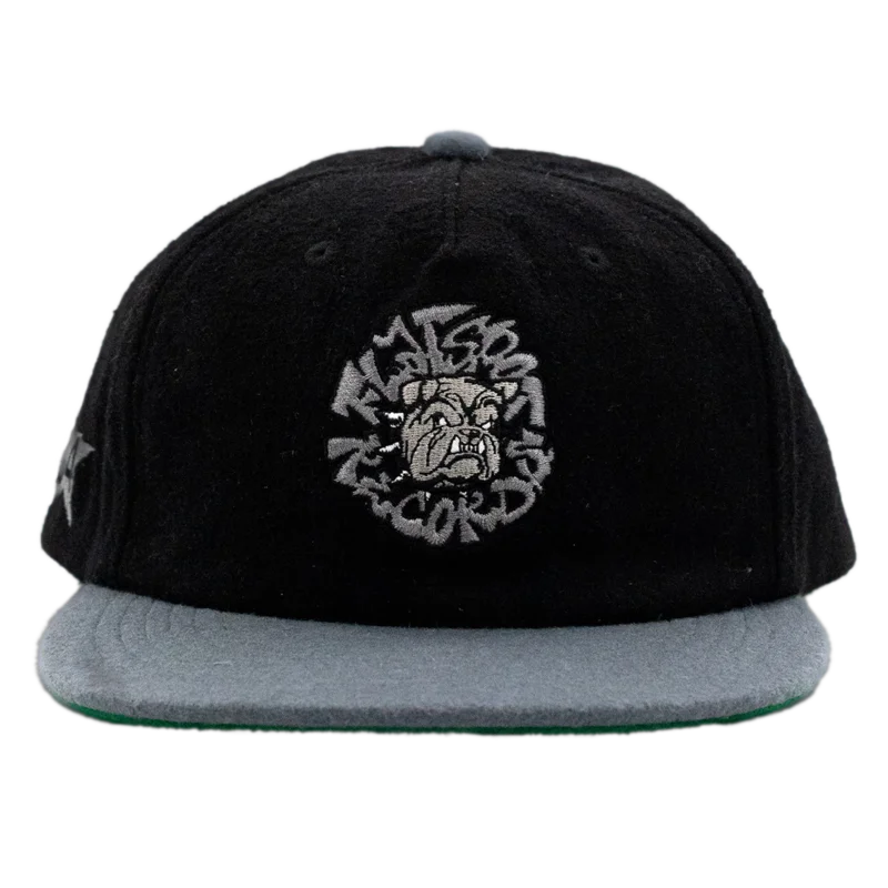 Flatspot Records - Embroidered Bulldog Hat