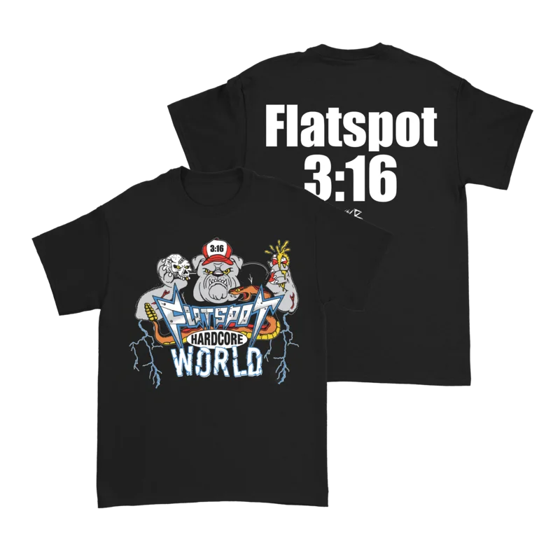 Flatspot Records - FSW 3:16 T-Shirt