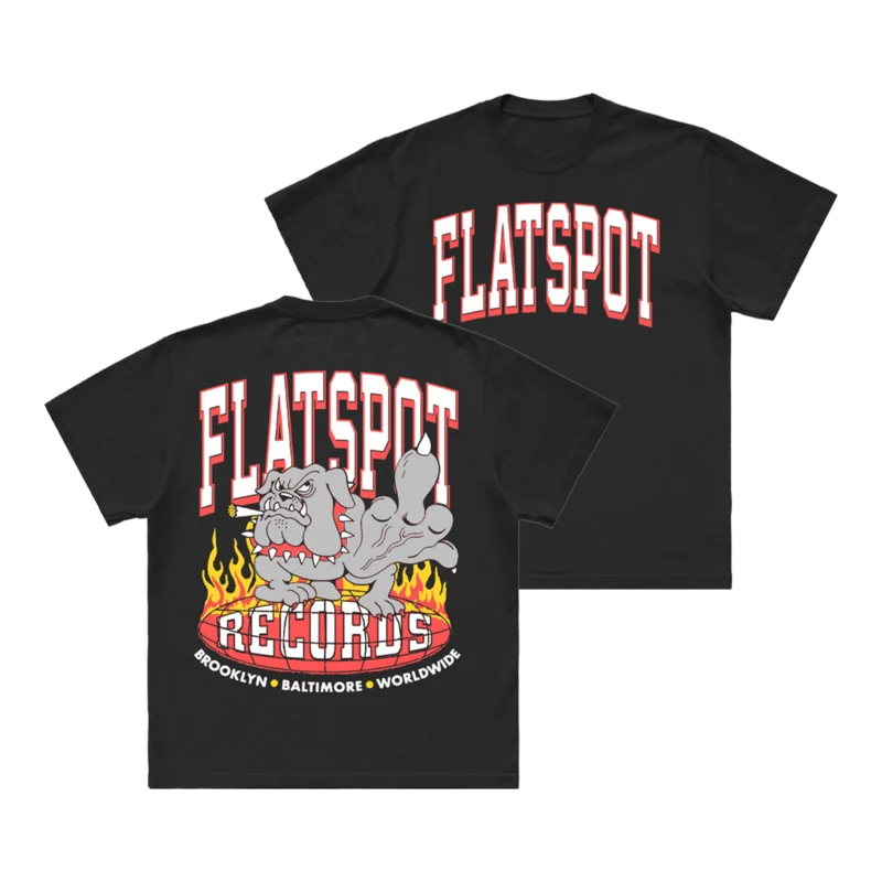 Flatspot Records - FTW Dog Tee