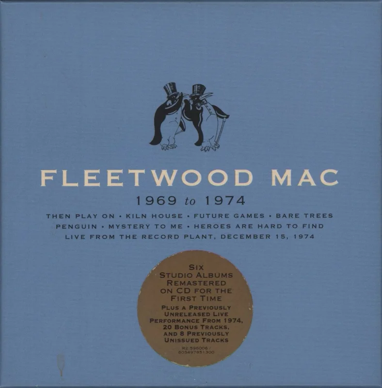 Fleetwood Mac 1969 To 1974 - Stickered Box UK Cd album box set