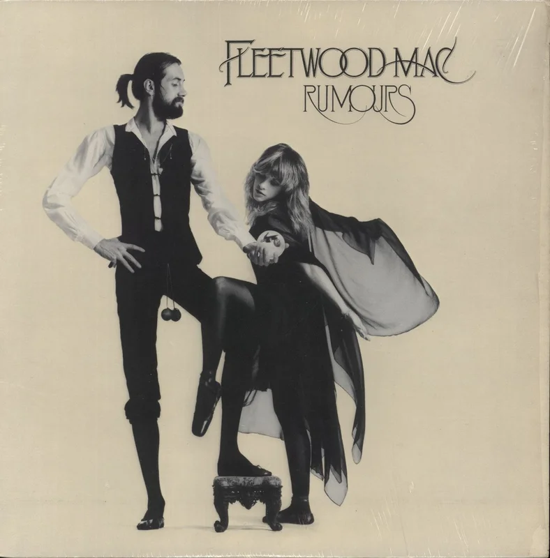 Fleetwood Mac Rumours - 1st + Insert - Shrink US Vinyl LP