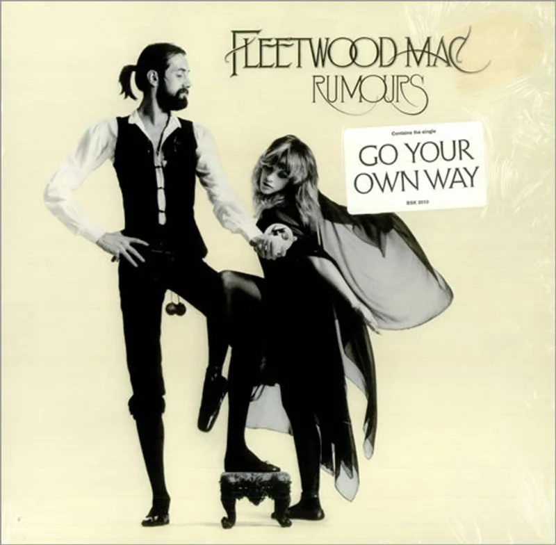 Fleetwood Mac Rumours + Song Hype Sticker US Vinyl LP