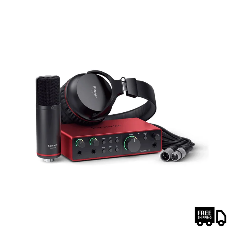 Focusrite Scarlett 2i2 Studio Package