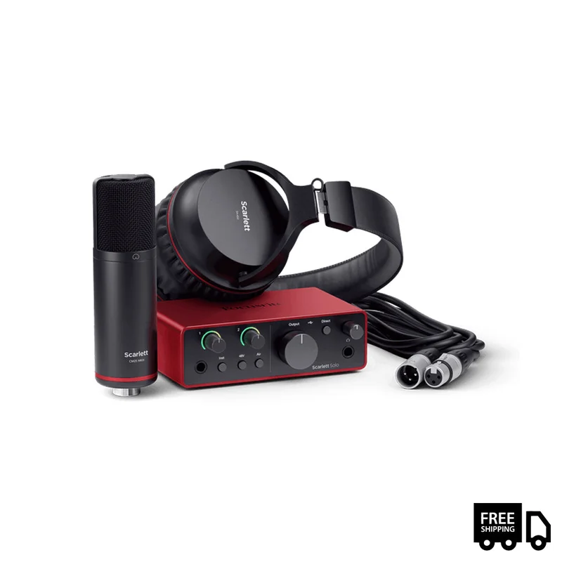 Focusrite Scarlett Solo Studio Package